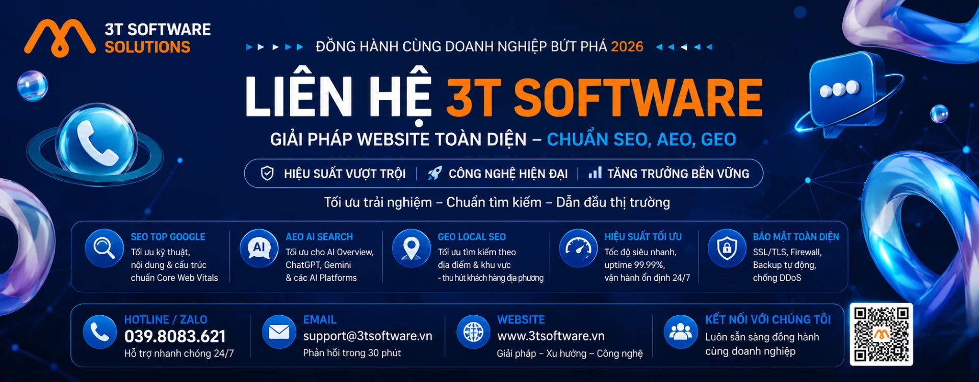 Wemetrics cung cấp giải pháp thiết kế hệ thống Website