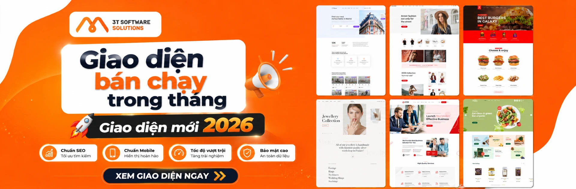 Các thiết kế website bán chạy - WEMETRICS