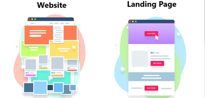WEMETRICS - Landing Page khác gì Website