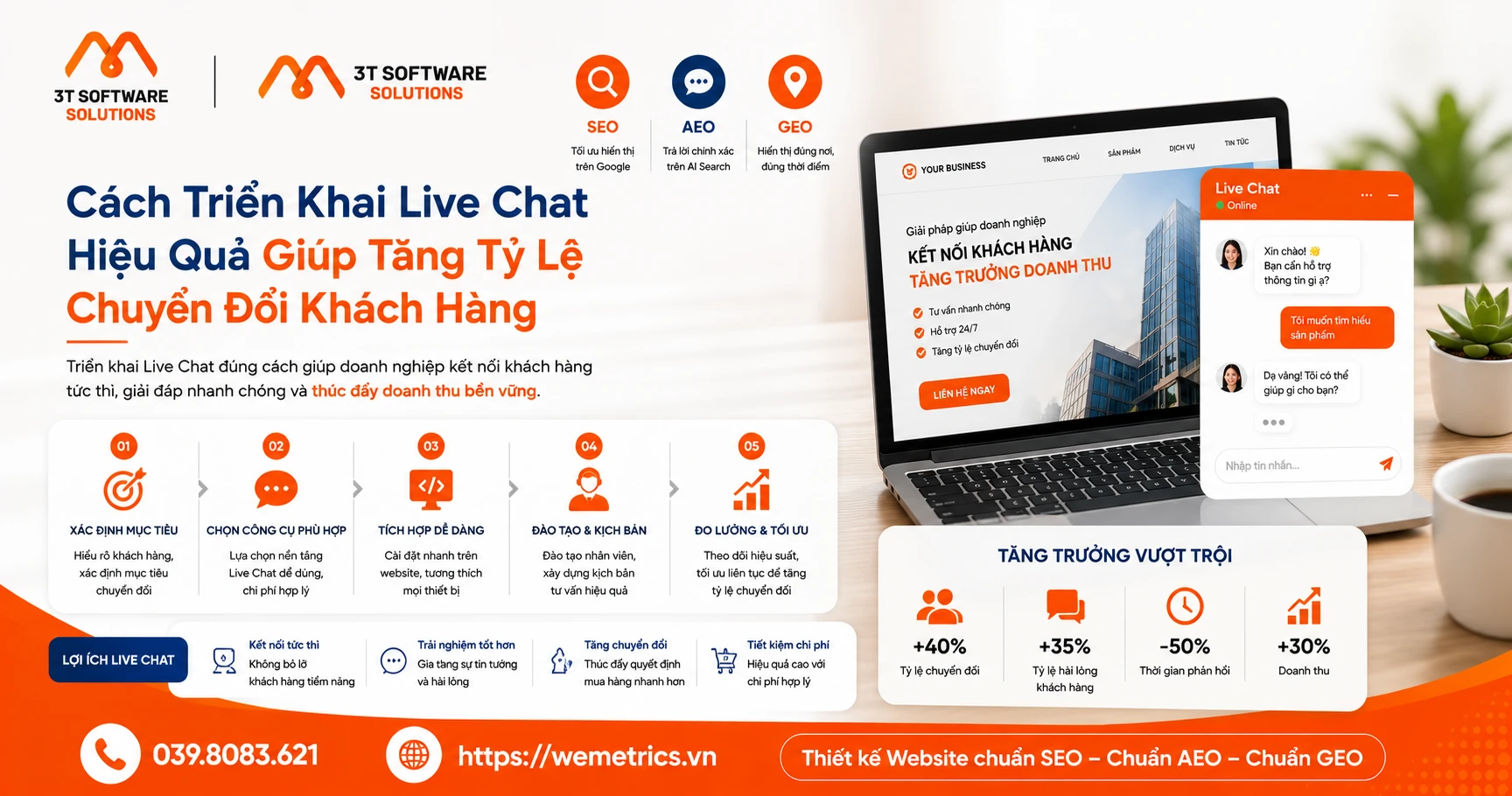 Cách Triển Khai Live Chat Hiệu Quả Giúp Tăng Tỷ Lệ Chuyển Đổi Khách Hàng