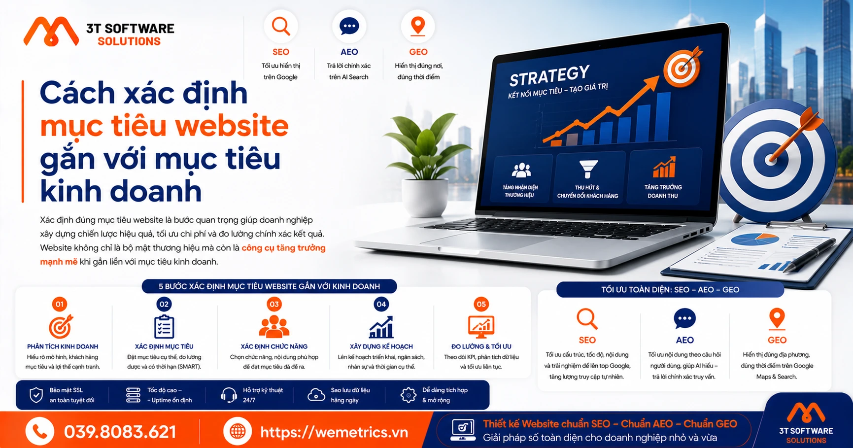 Cách xác định mục tiêu website gắn với mục tiêu kinh doanh