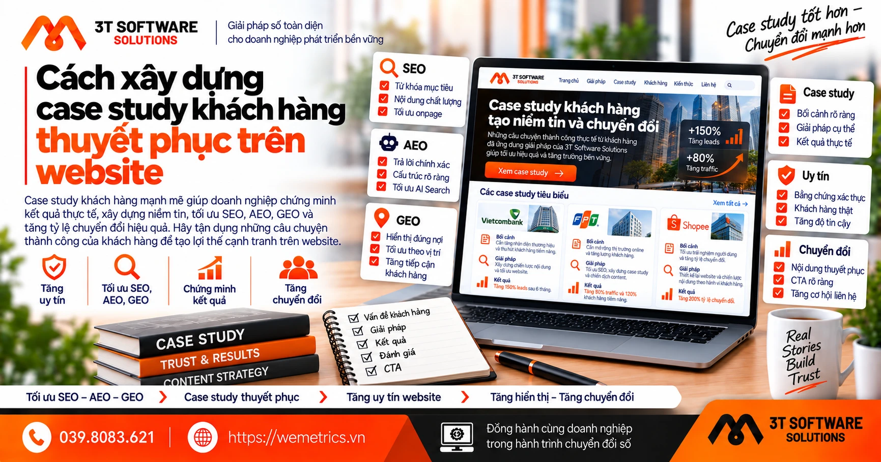 Cách xây dựng case study khách hàng thuyết phục trên website
