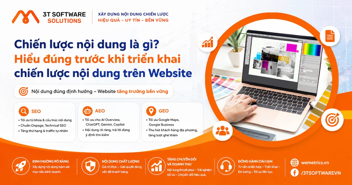 Chiến lược nội dung là gì? Hiểu đúng trước khi triển khai chiến lược nội dung trên Website