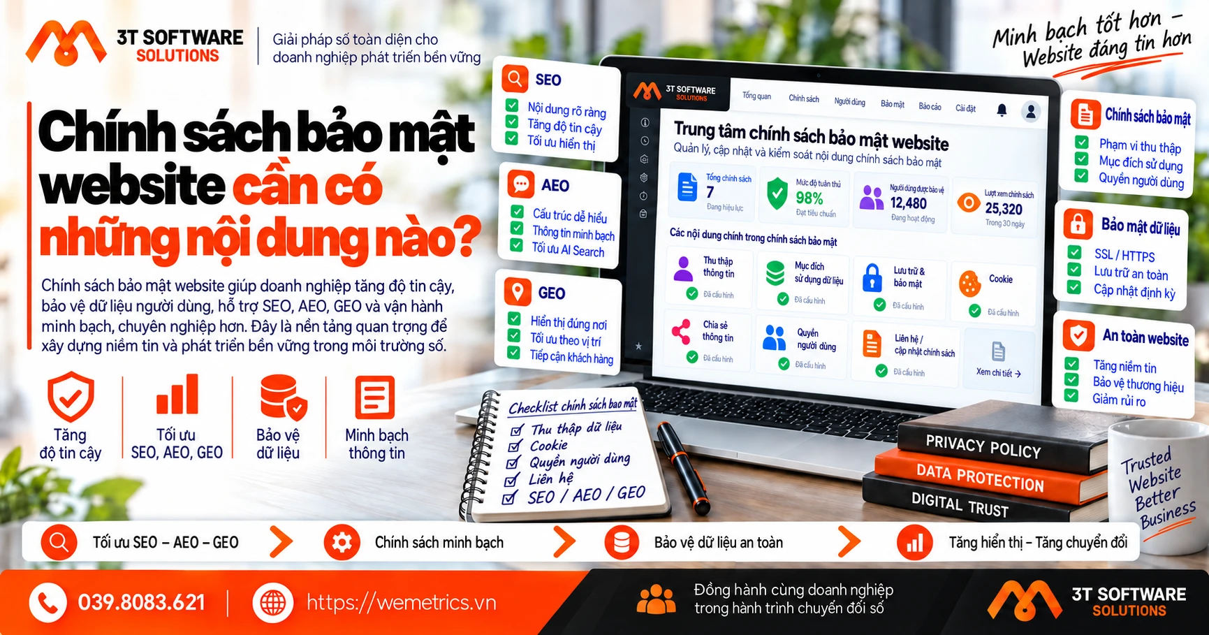 Chính Sách Bảo Mật Website Cần Có Những Nội Dung Nào?