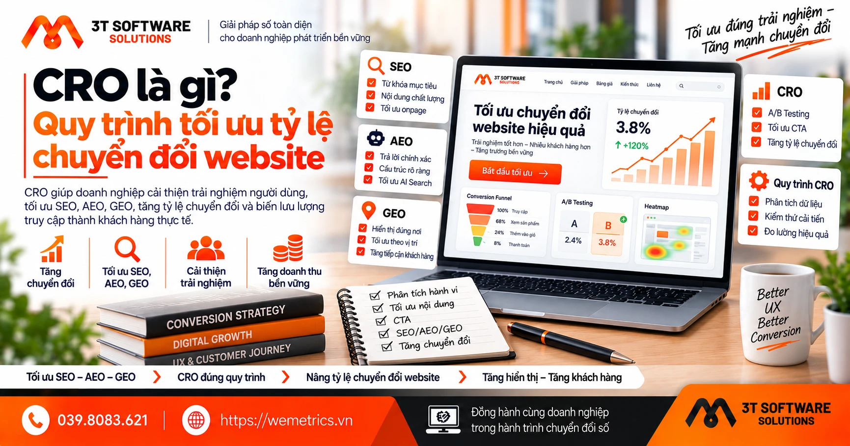 CRO là gì? Quy trình tối ưu tỷ lệ chuyển đổi website