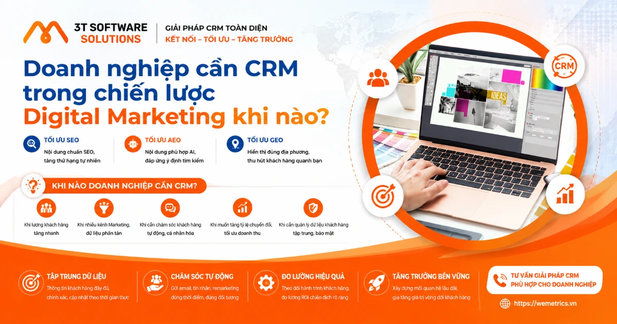 Doanh nghiệp cần CRM trong chiến lược Digital Marketing khi nào?