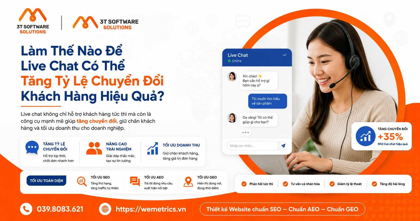 Làm Thế Nào Để Live Chat Có Thể Tăng Tỷ Lệ Chuyển Đổi Khách Hàng Hiệu Quả?