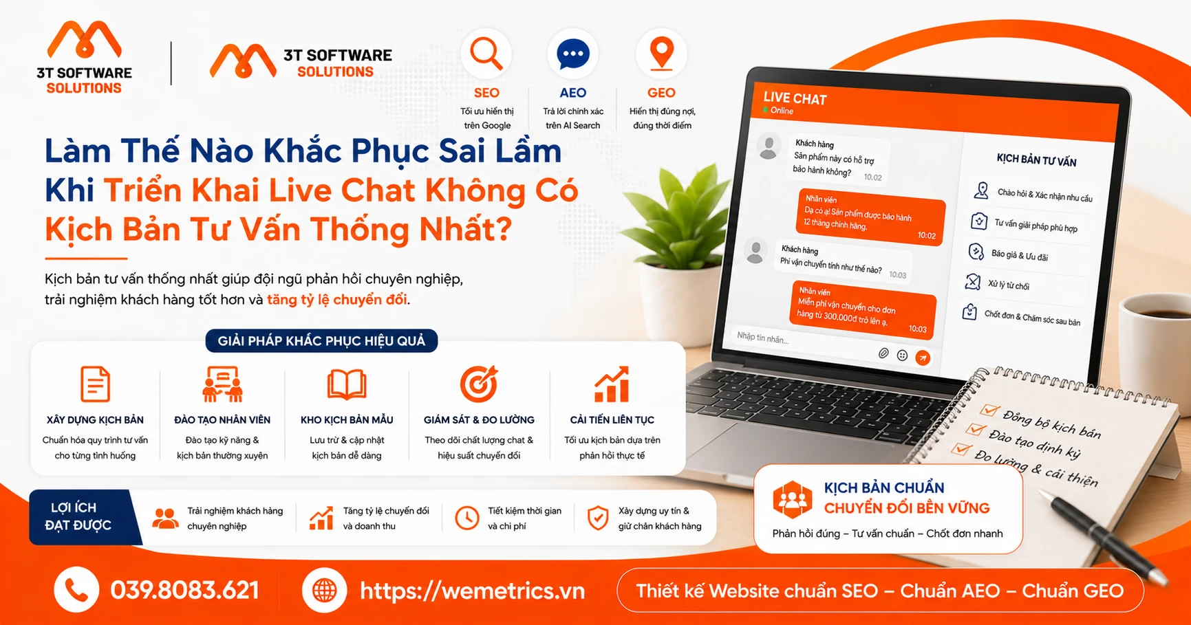 Làm Thế Nào Khắc Phục Sai Lầm Khi Triển Khai Live Chat Không Có Kịch Bản Tư Vấn Thống Nhất?