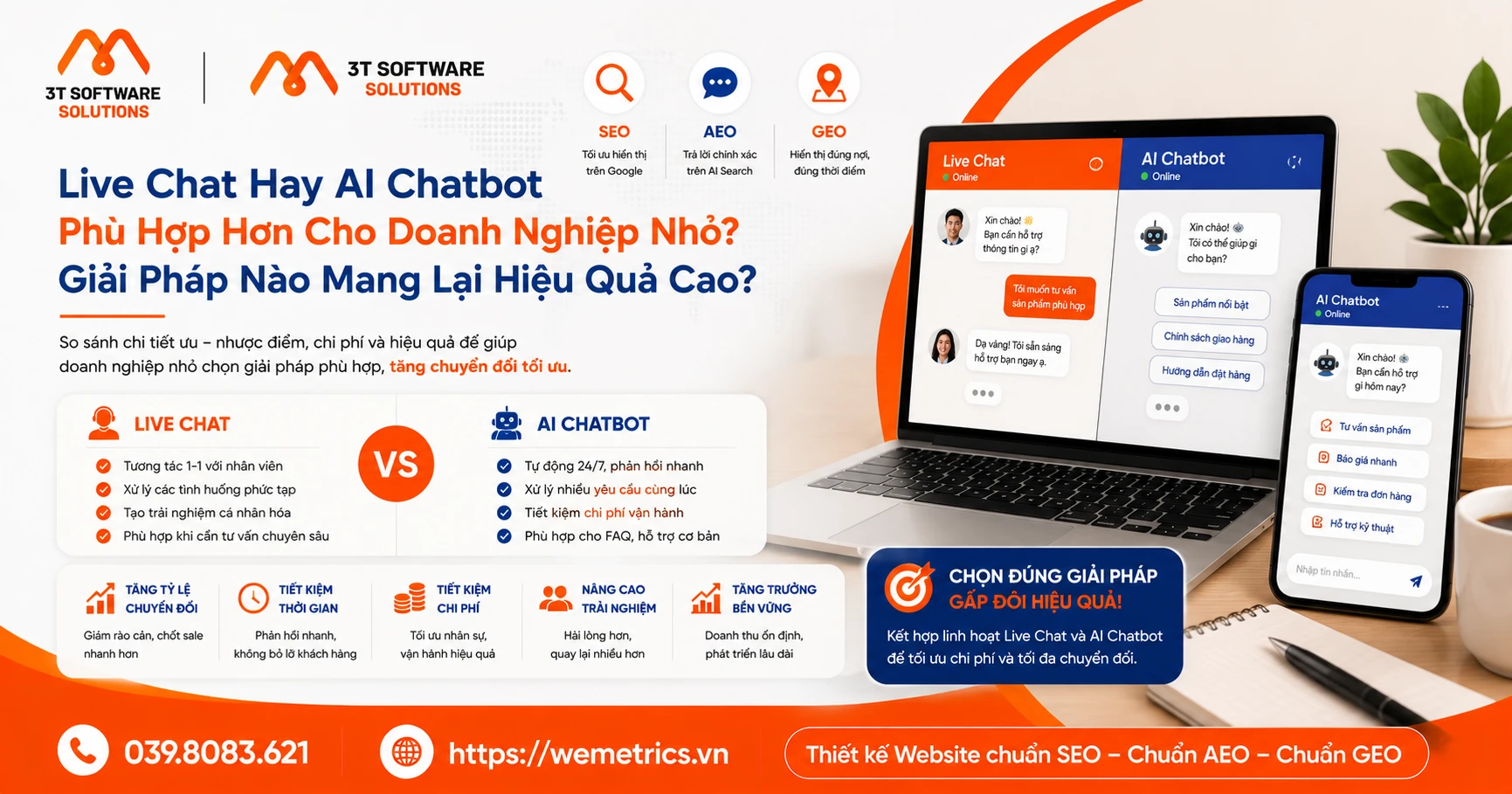 Live Chat Hay AI Chatbot Phù Hợp Hơn Cho Doanh Nghiệp Nhỏ? Giải Pháp Nào Mang Lại Hiệu Quả Cao?