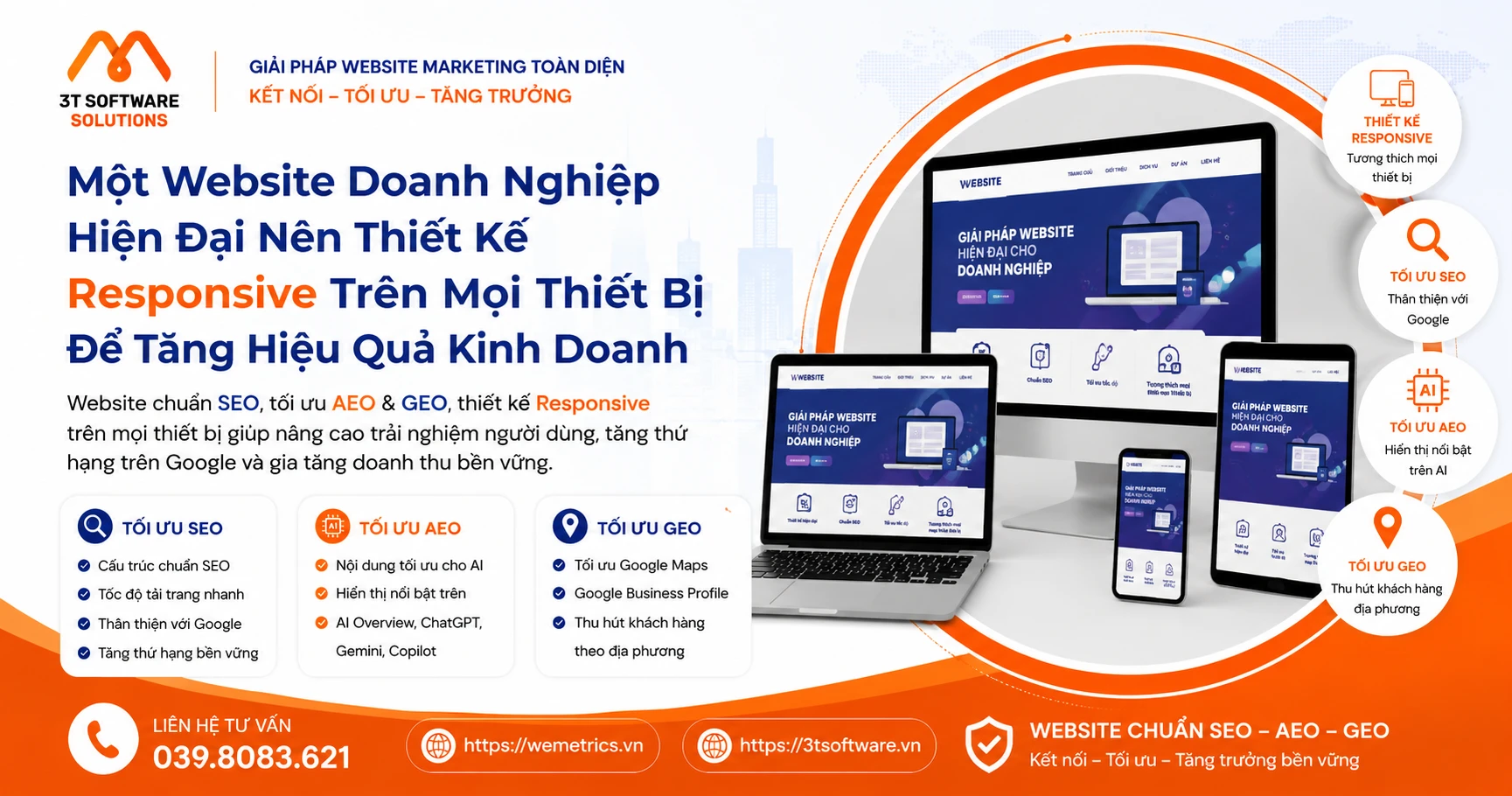 Một Website Doanh Nghiệp Hiện Đại Nên Thiết Kế Responsive Trên Mọi Thiết Bị Để Tăng Hiệu Quả Kinh Doanh