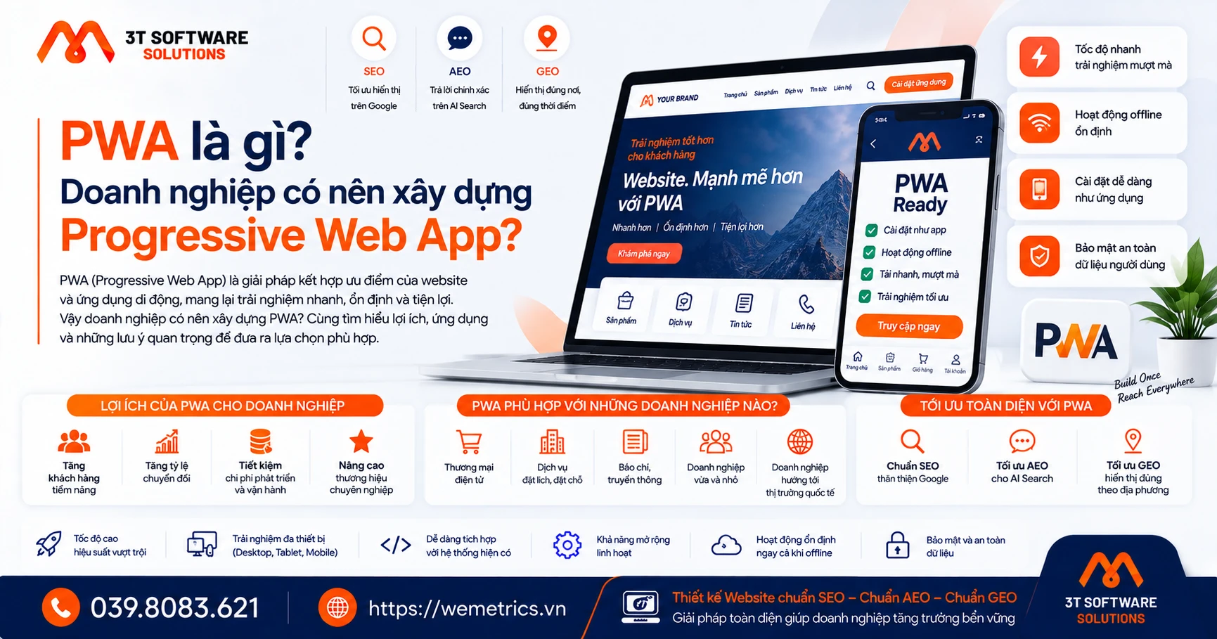 PWA là gì? Doanh nghiệp có nên xây dựng Progressive Web App?