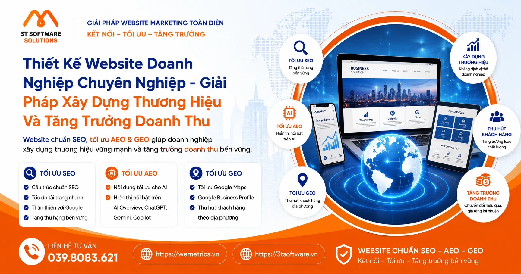 Thiết Kế Website Doanh Nghiệp Chuyên Nghiệp - Giải Pháp Xây Dựng Thương Hiệu Và Tăng Trưởng Doanh Thu