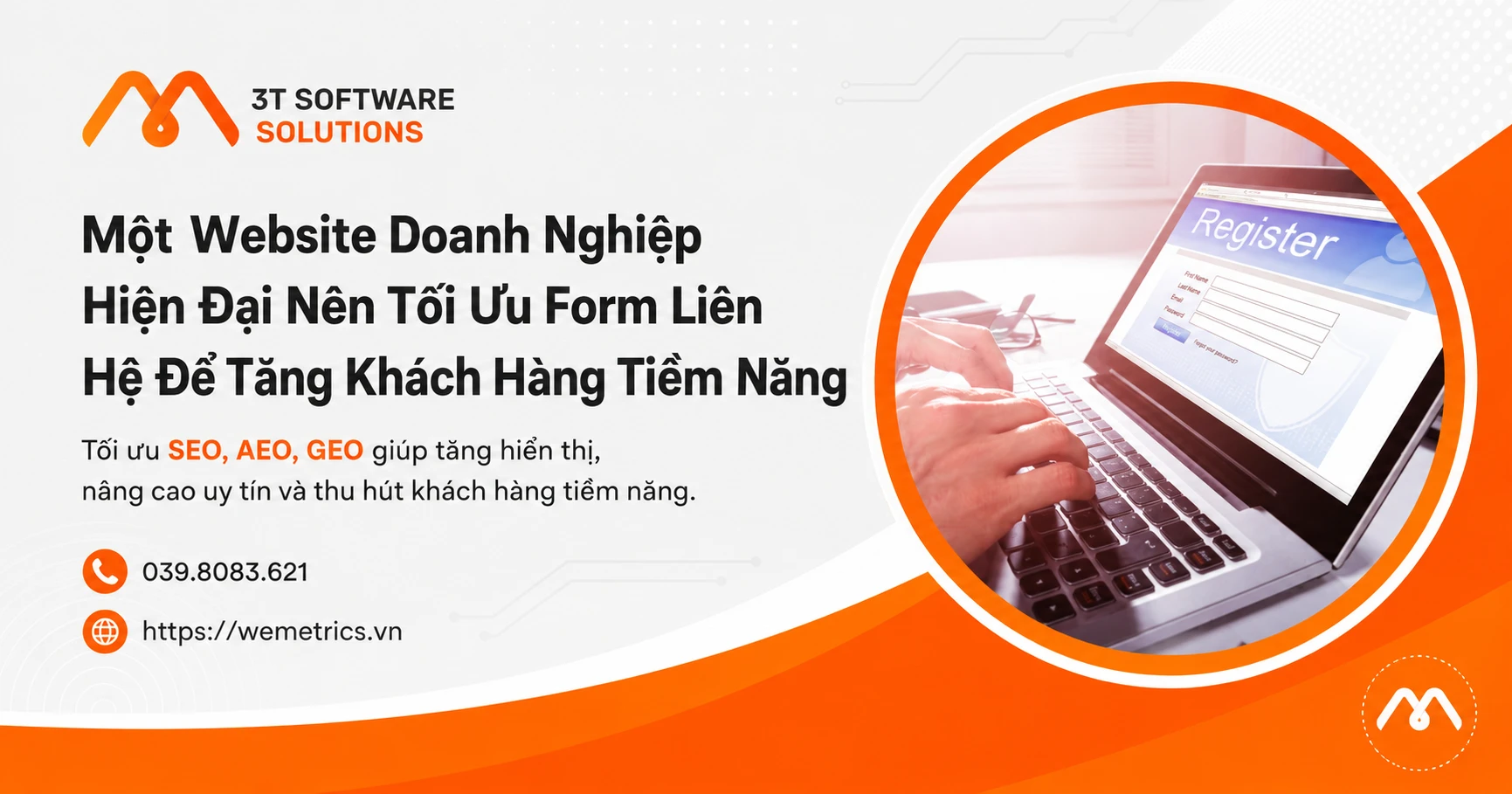 Vì sao Một Website Doanh Nghiệp Hiện Đại Nên Tối Ưu Form Liên Hệ Để Tăng Khách Hàng Tiềm Năng ?