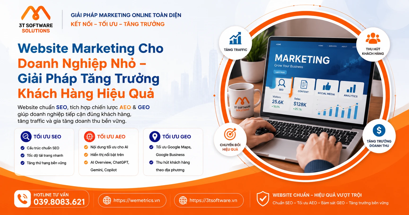 Website Marketing Cho Doanh Nghiệp Nhỏ – Giải Pháp Tăng Trưởng Khách Hàng Hiệu Quả