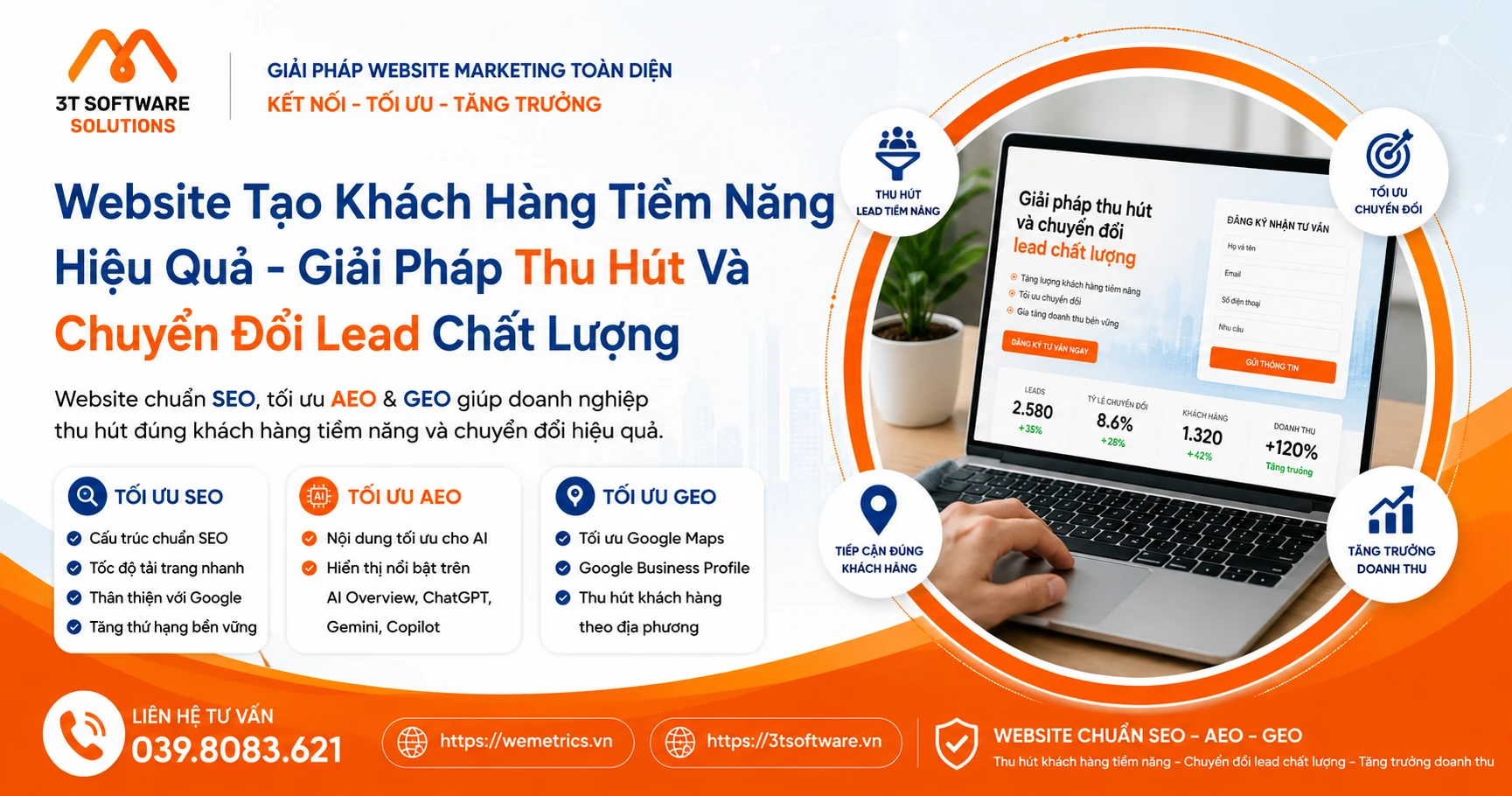 Website Tạo Khách Hàng Tiềm Năng Hiệu Quả - Giải Pháp Thu Hút Và Chuyển Đổi Lead Chất Lượng