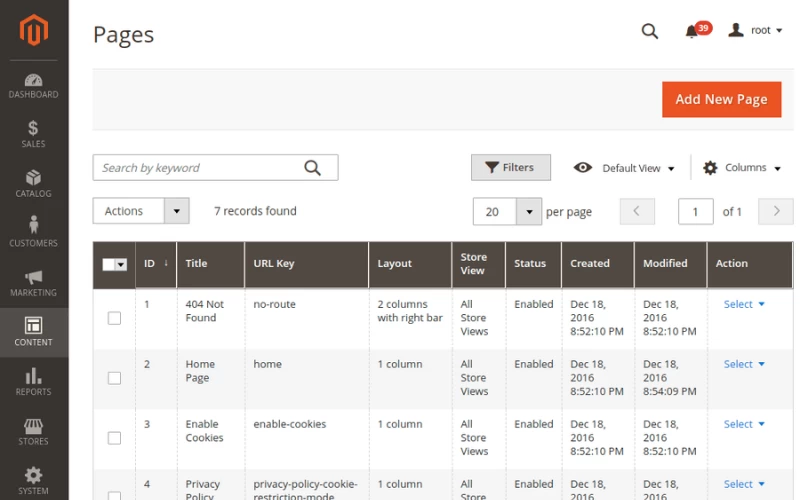Hệ quản trị nội dung - CMS Magento