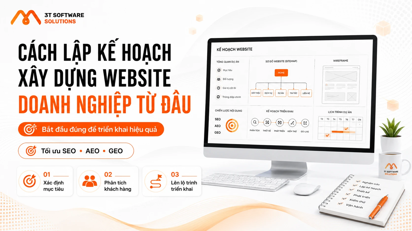 Cách lập kế hoạch xây dựng website doanh nghiệp từ đầu