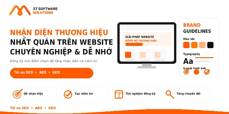 Cách Xây Dựng Nhận Diện Thương Hiệu Nhất Quán Trên Website