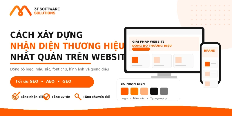 Cách Xây Dựng Nhận Diện Thương Hiệu Nhất Quán Trên Website