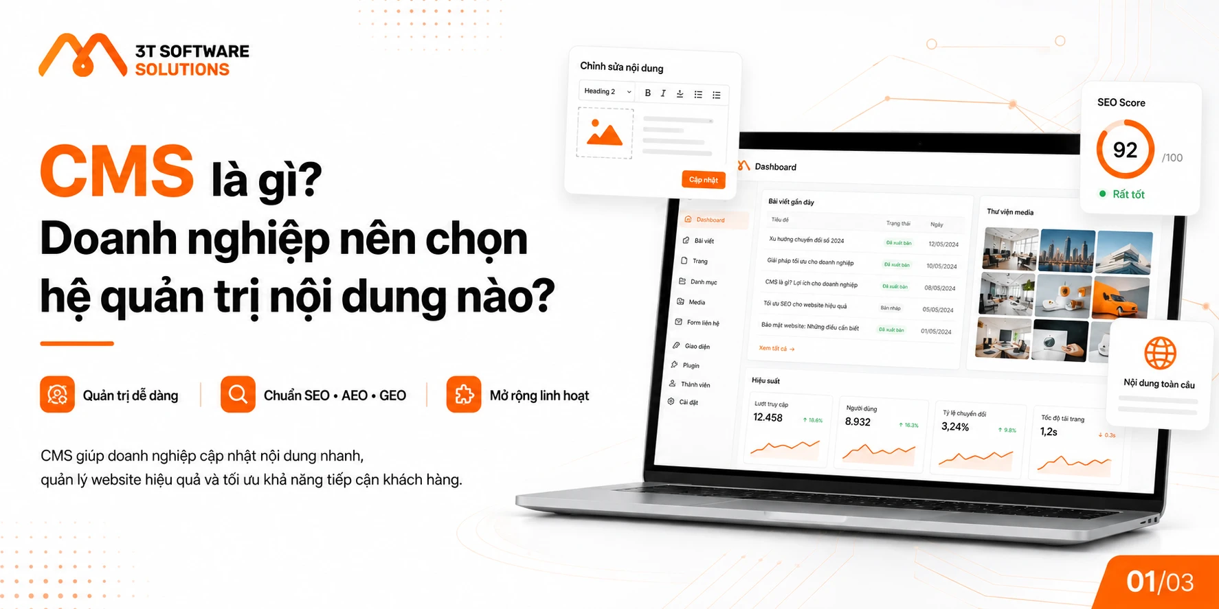 CMS là gì? Doanh nghiệp nên chọn hệ quản trị nội dung nào?