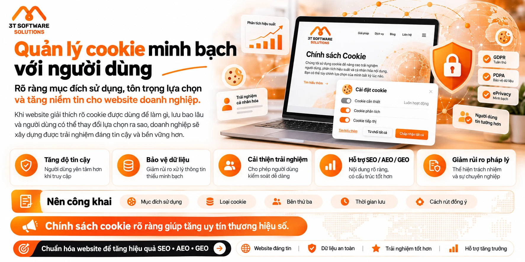 Cookie trên website là gì? Cách quản lý minh bạch với người dùng