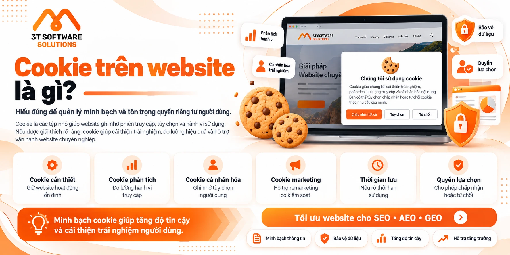 Cookie trên website là gì? Cách quản lý minh bạch với người dùng