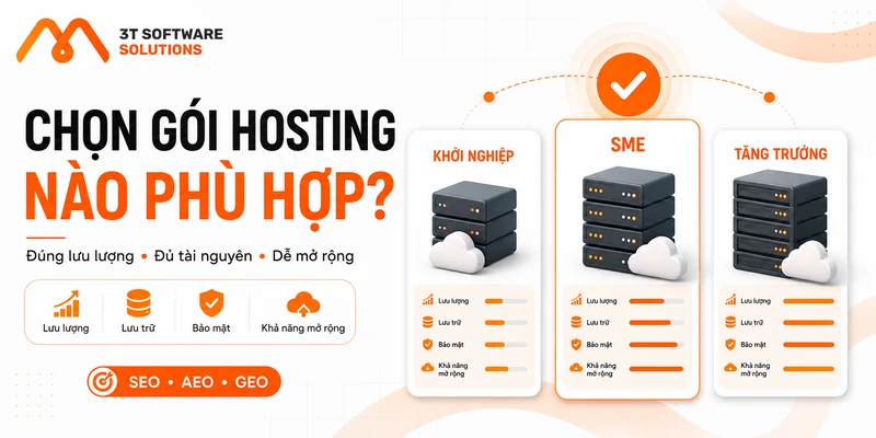 Hosting website doanh nghiệp là gì? Chọn gói nào phù hợp?