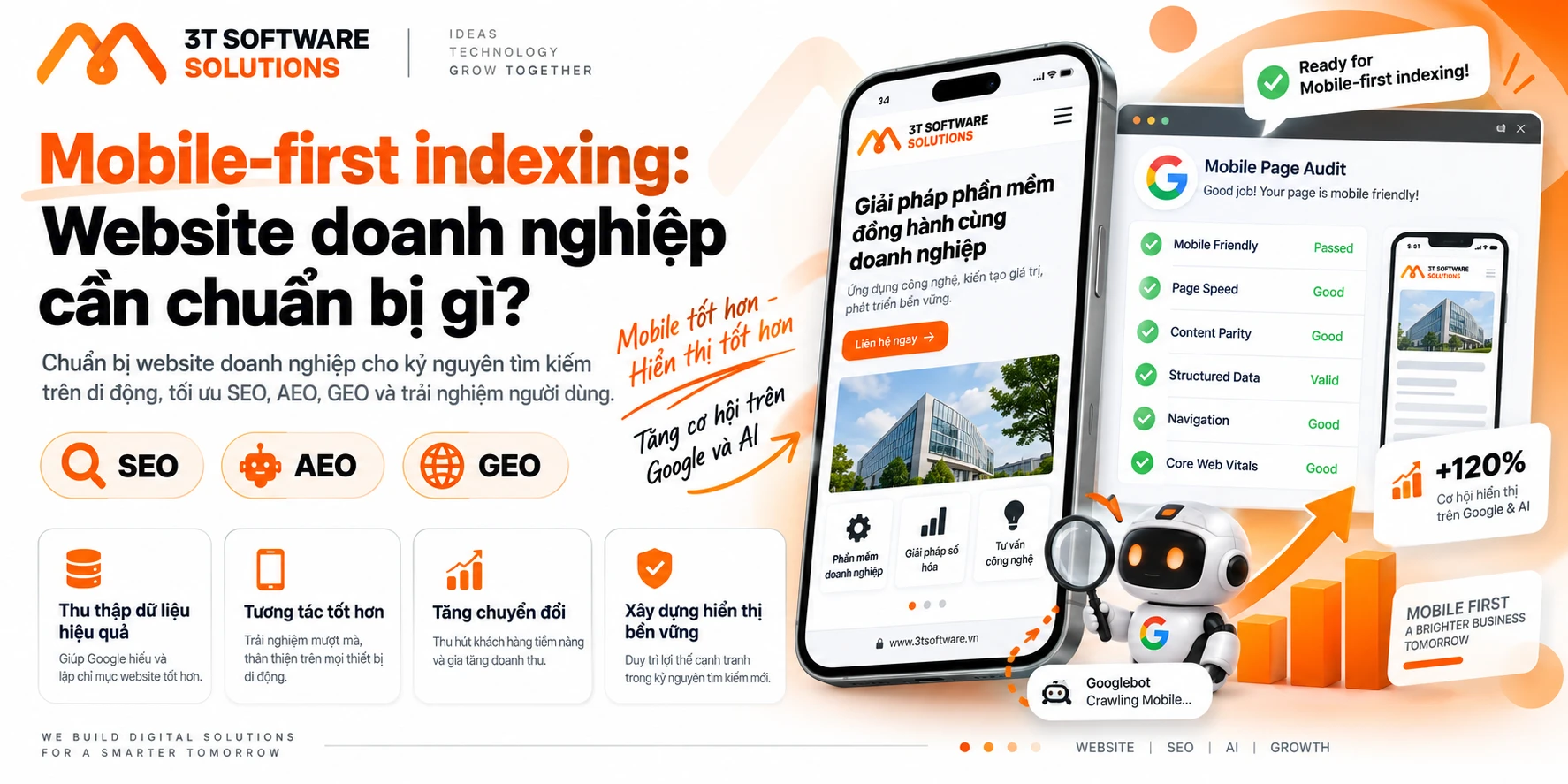 Mobile-first indexing: Website doanh nghiệp cần chuẩn bị gì?