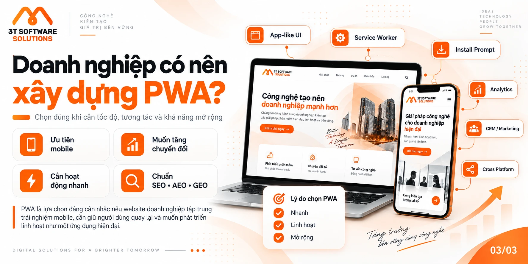PWA là gì? Doanh nghiệp có nên xây dựng Progressive Web App?