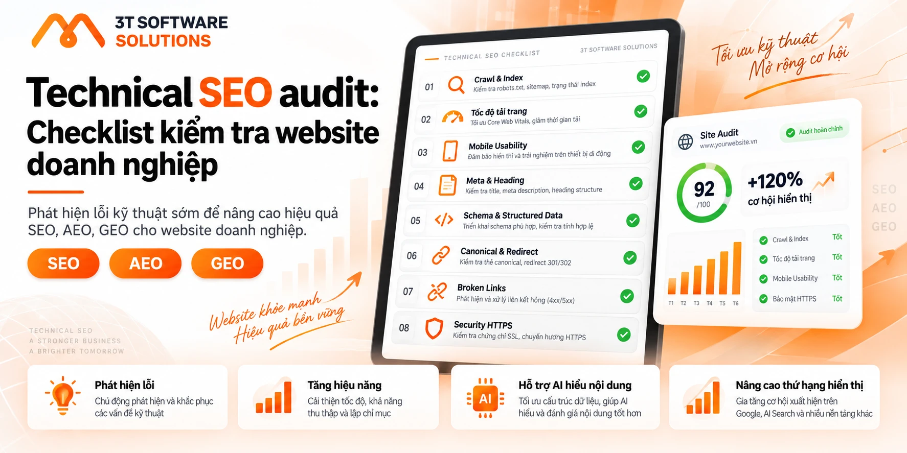 Technical SEO audit: Checklist kiểm tra website doanh nghiệp