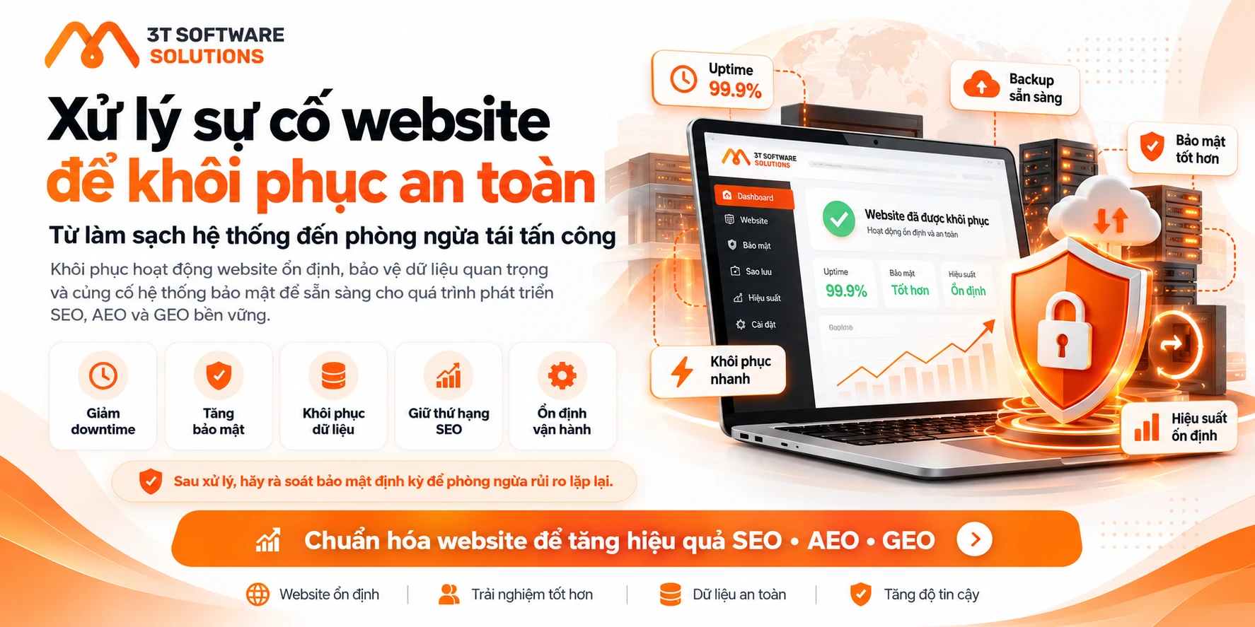 Website bị tấn công phải làm gì? Quy trình xử lý sự cố