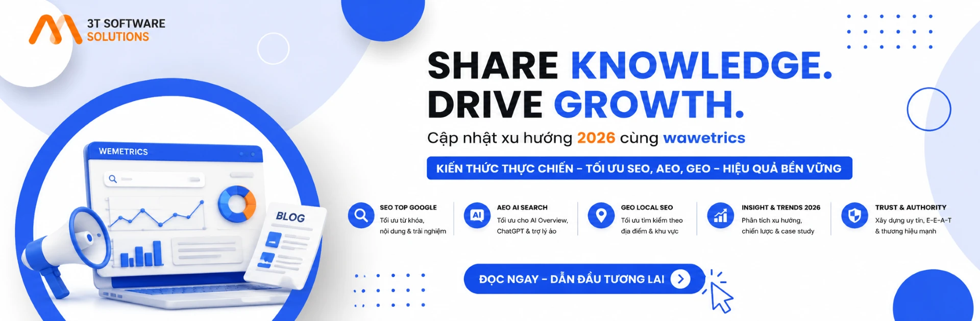 Wemetrics cung cấp giải pháp thiết kế hệ thống Website